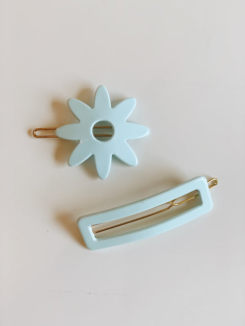 Star Flower Clip Set
