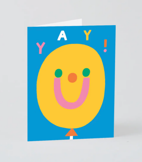 Yay Balloon Card