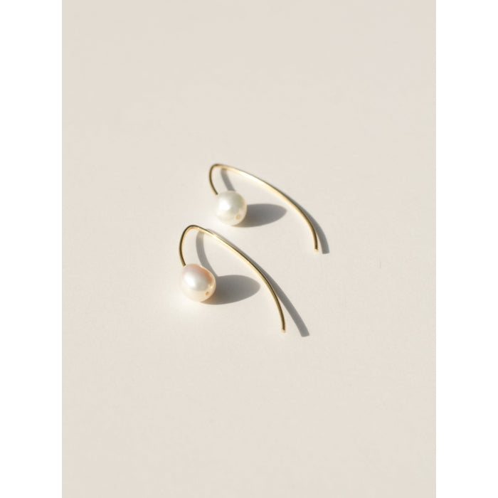 Pearl Threader Earrings