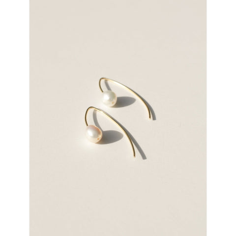 Pearl Threader Earrings