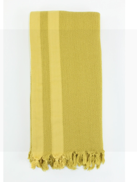 Turkish Hand Towel Mustard