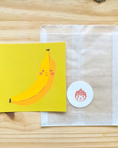 Banana Print 5x5