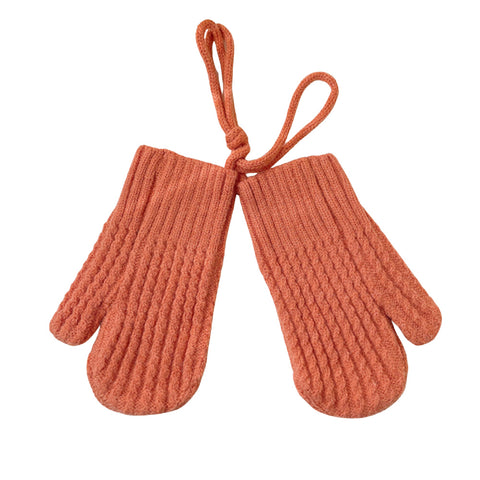 Kids Knitted Mittens