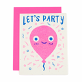 Let's Party Balloon Card