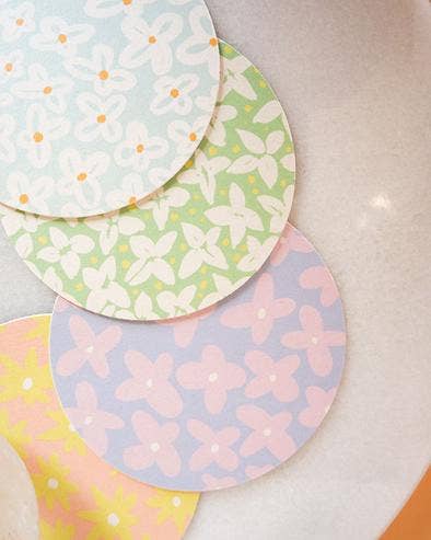 Flower Power Coasters