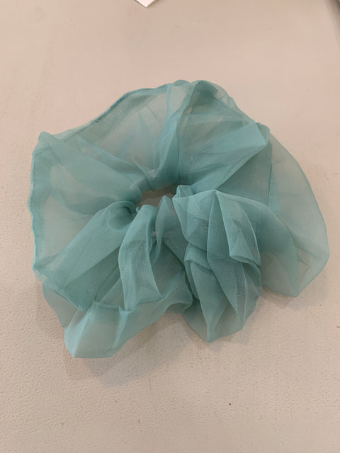Oversized Organza Scrunchies