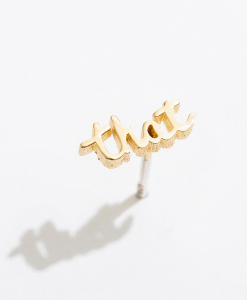 That Stud Single Earring