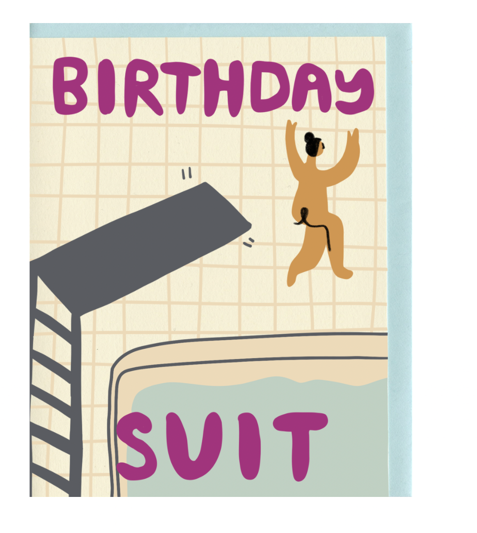 People I've Loved | Birthday Suit Card - Stay Forever