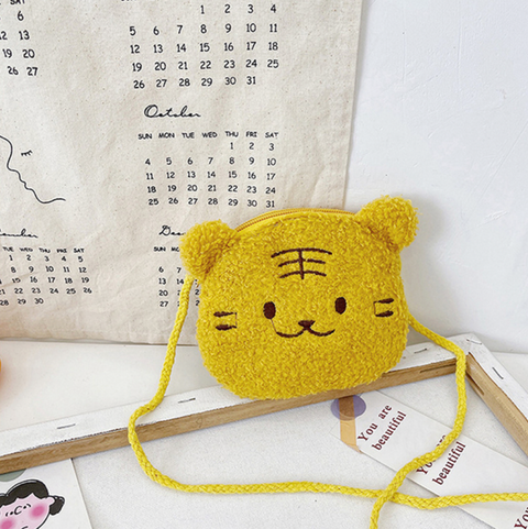 Plush Purse Tiger