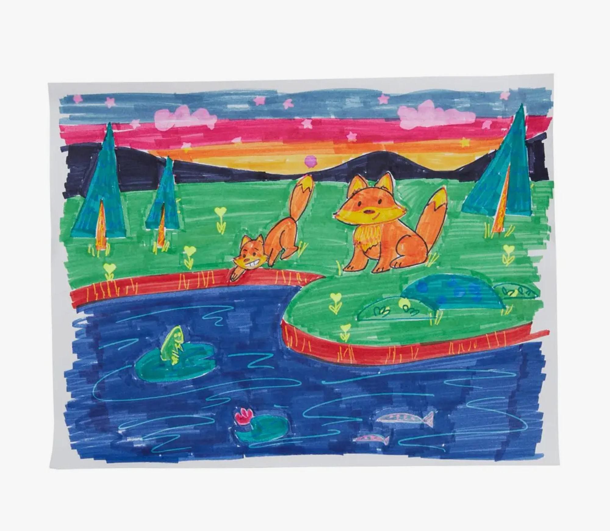 Stamp-A-Doodle Double-Ended Markers - Set of 12