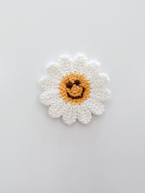 Embroidered Flower Sew-On Patch