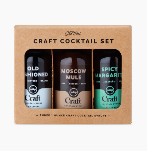 Mini Cocktail Syrup 3-Pack Set