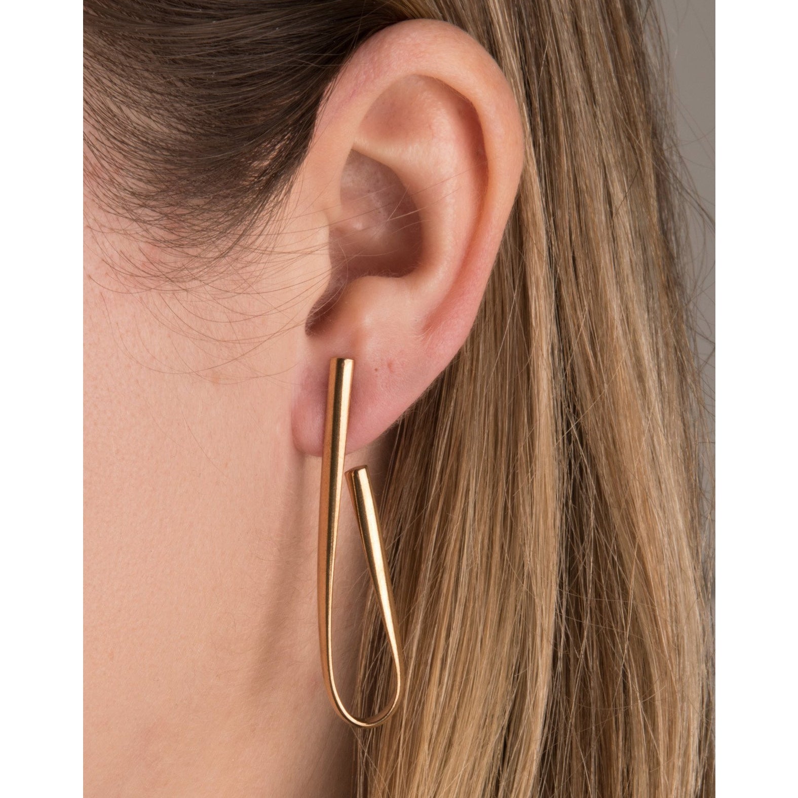 Abstract Loop Earrings