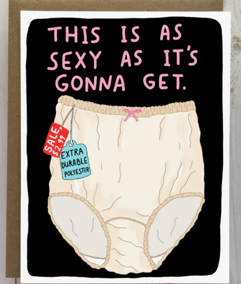 Granny Panties Card