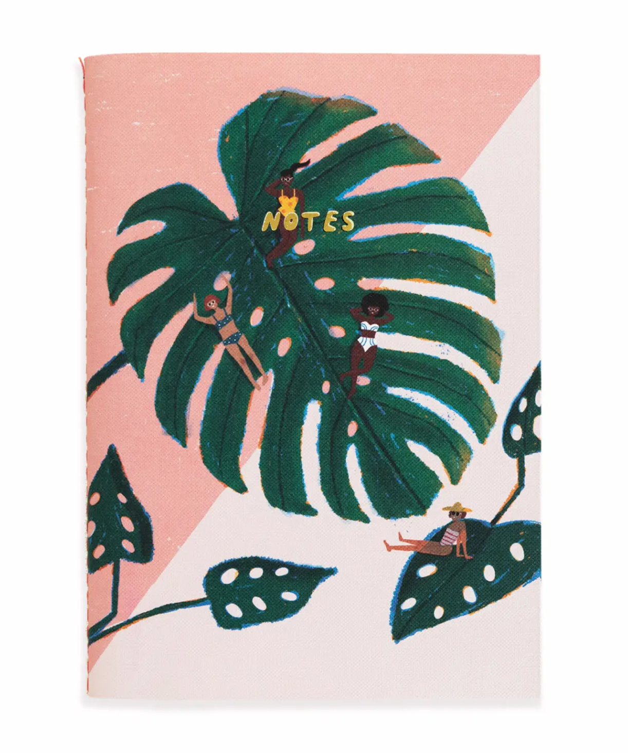 Monstera Canvas Notebook