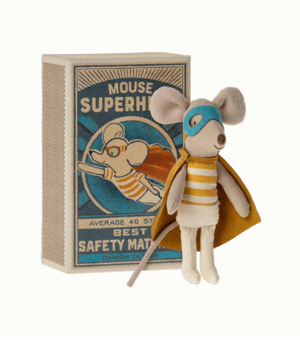 Super hero mouse, Little brother in matchbox