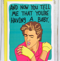 George Michael Baby Card