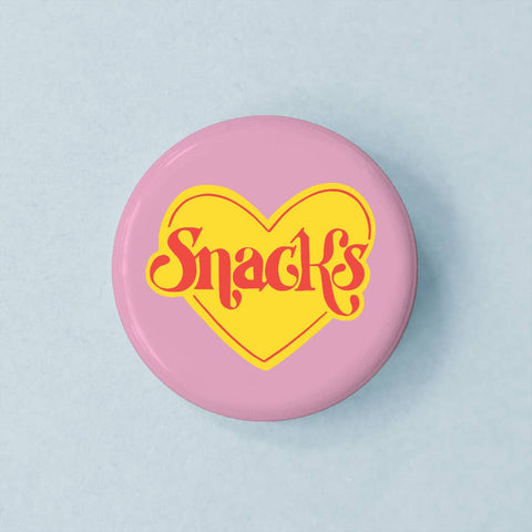Snacks Heart Button