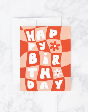 Idlewild Co. | Checky Birthday Card