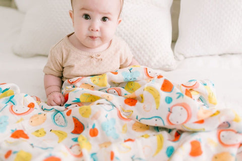 Muslin Cutie Fruits Swaddle