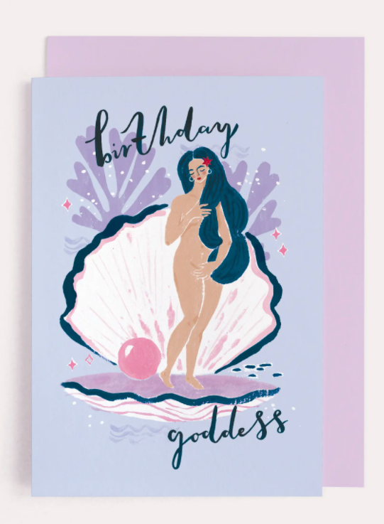 Birthday Goddess Card