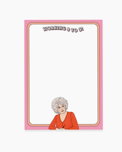 Workin' 9 to 5 Notepad