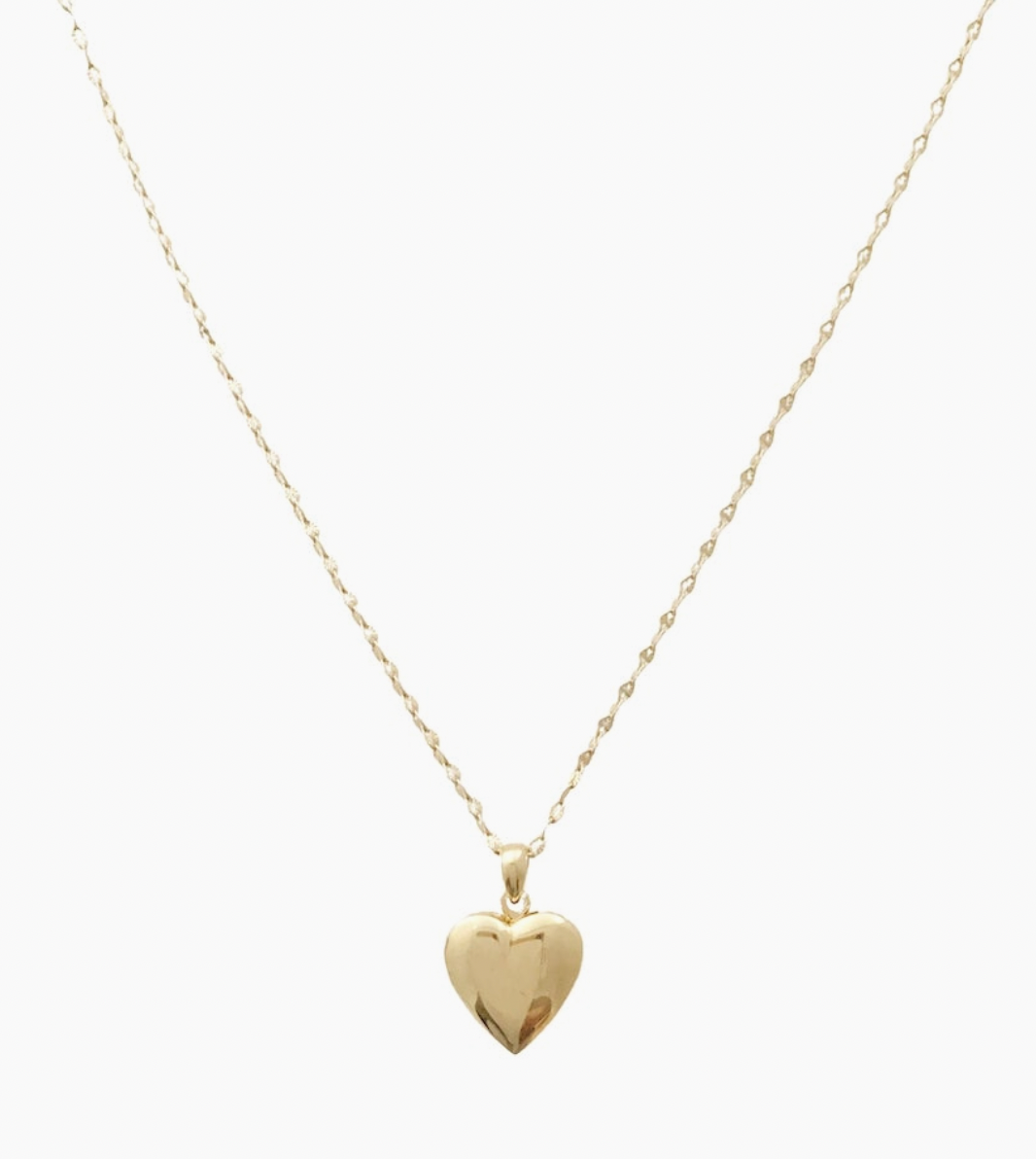 Golden Heart Locket