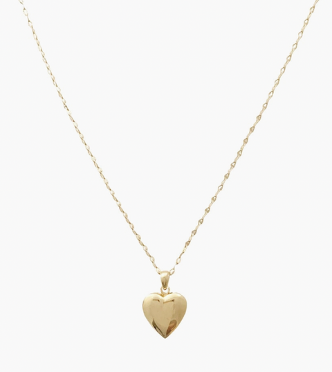 Golden Heart Locket