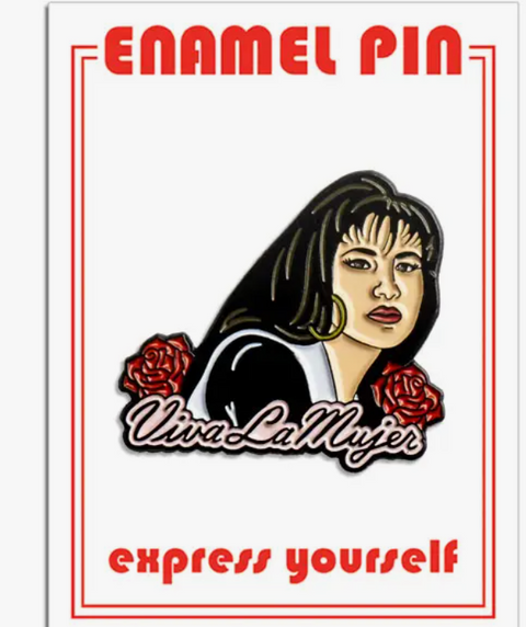 Selena Viva La Mujer Pin