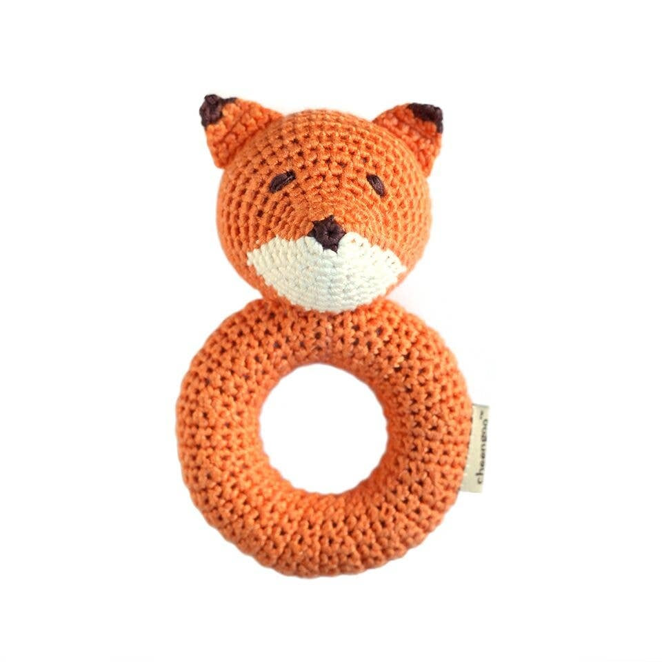 Cheengoo Organic Crochet Rattles - Stay Forever
