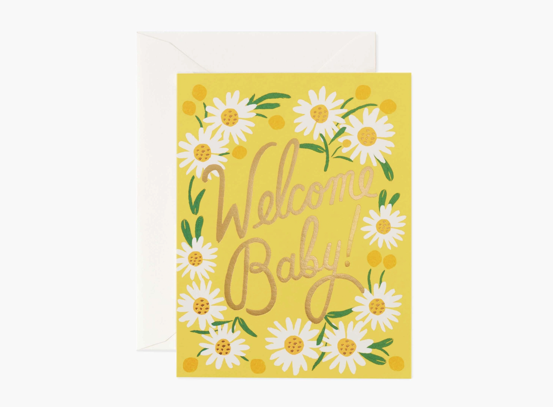 Daisy Baby Card