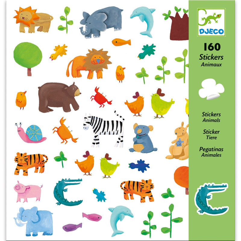Djeco Animals Stickers