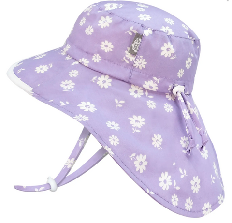 Purple Daisy | Cotton Adventure Hat