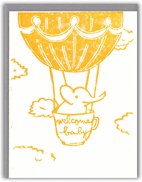 Baby Elephant Card