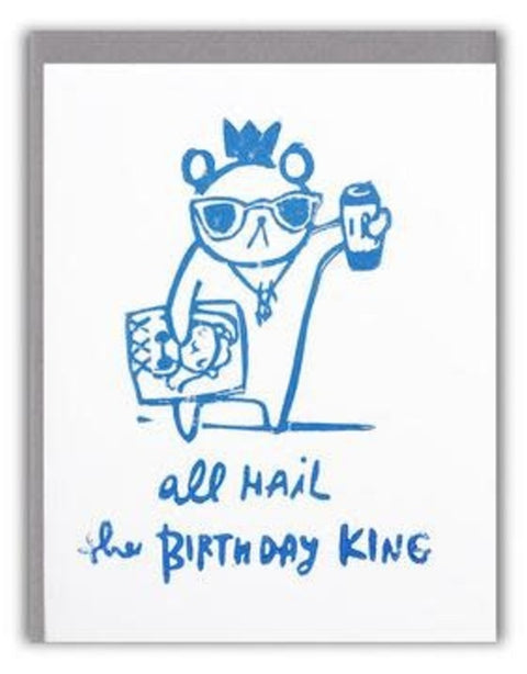 Birthday King Card