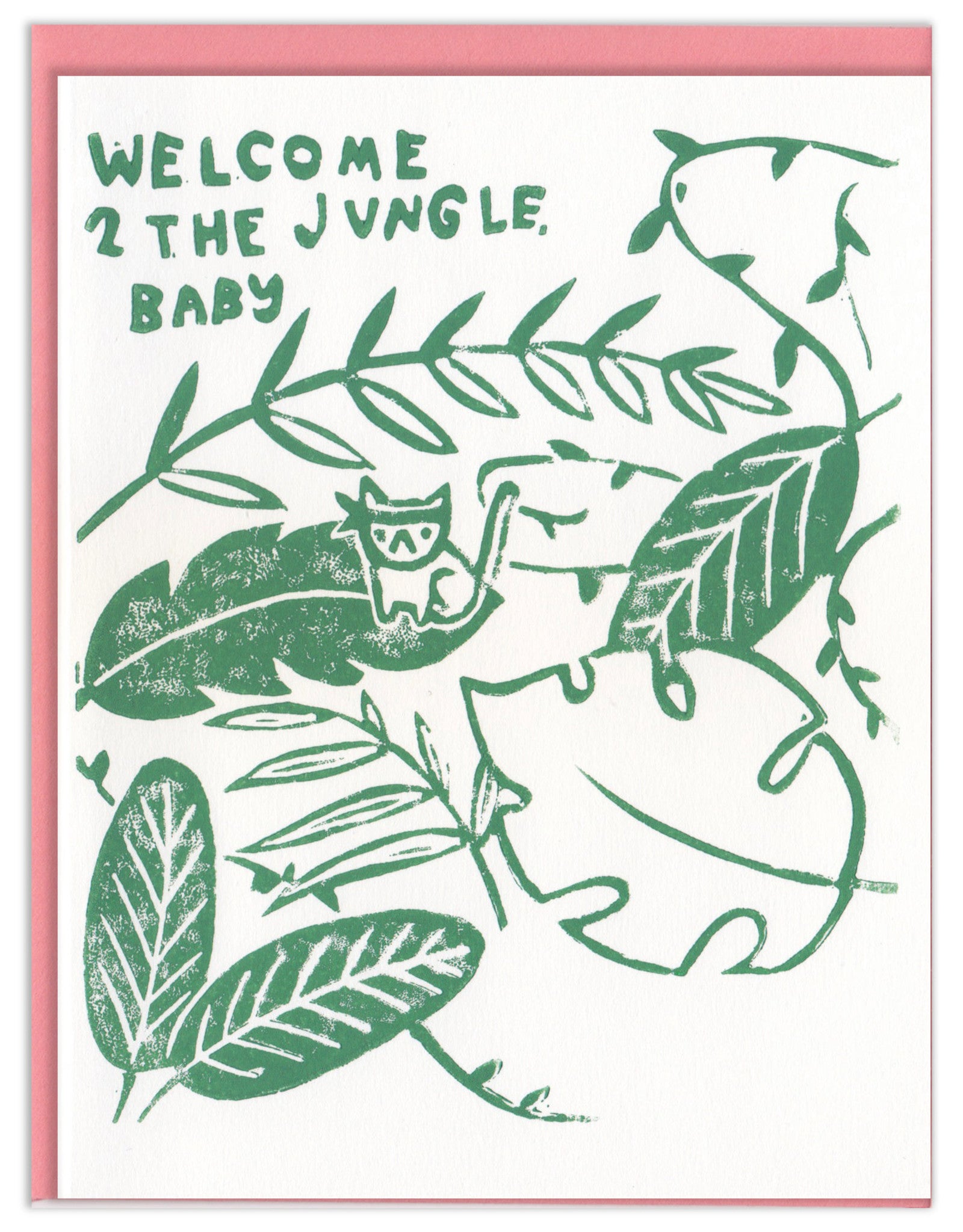 Welcome To The Jungle Card