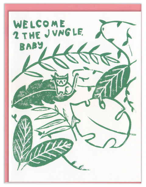 Welcome To The Jungle Card