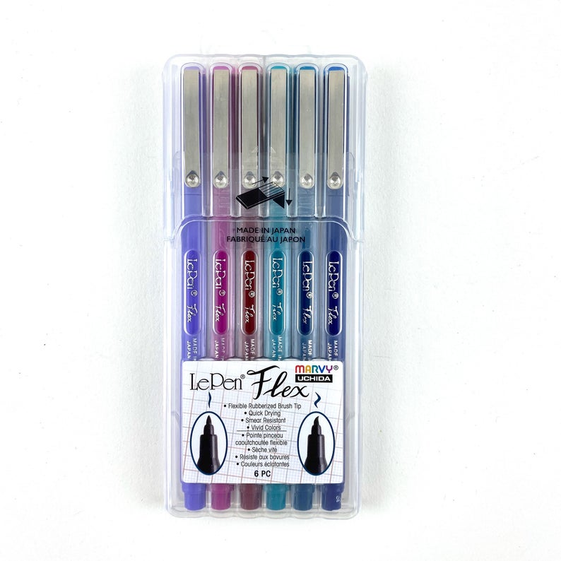 Le Pen Flex Set of 6 Jewel Pens