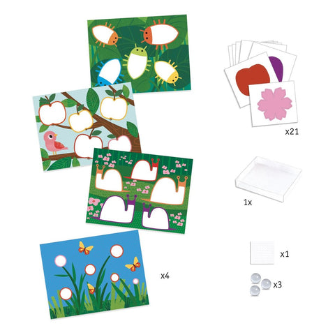 Nature Painting with Marbles Set