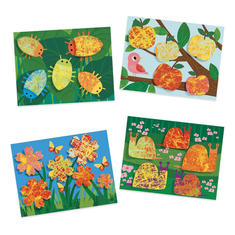 Nature Painting with Marbles Set