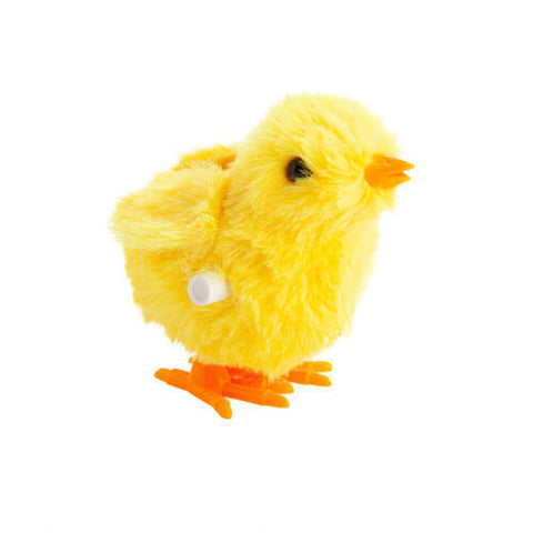 Yellow Fuzzy Chick Wind Ups