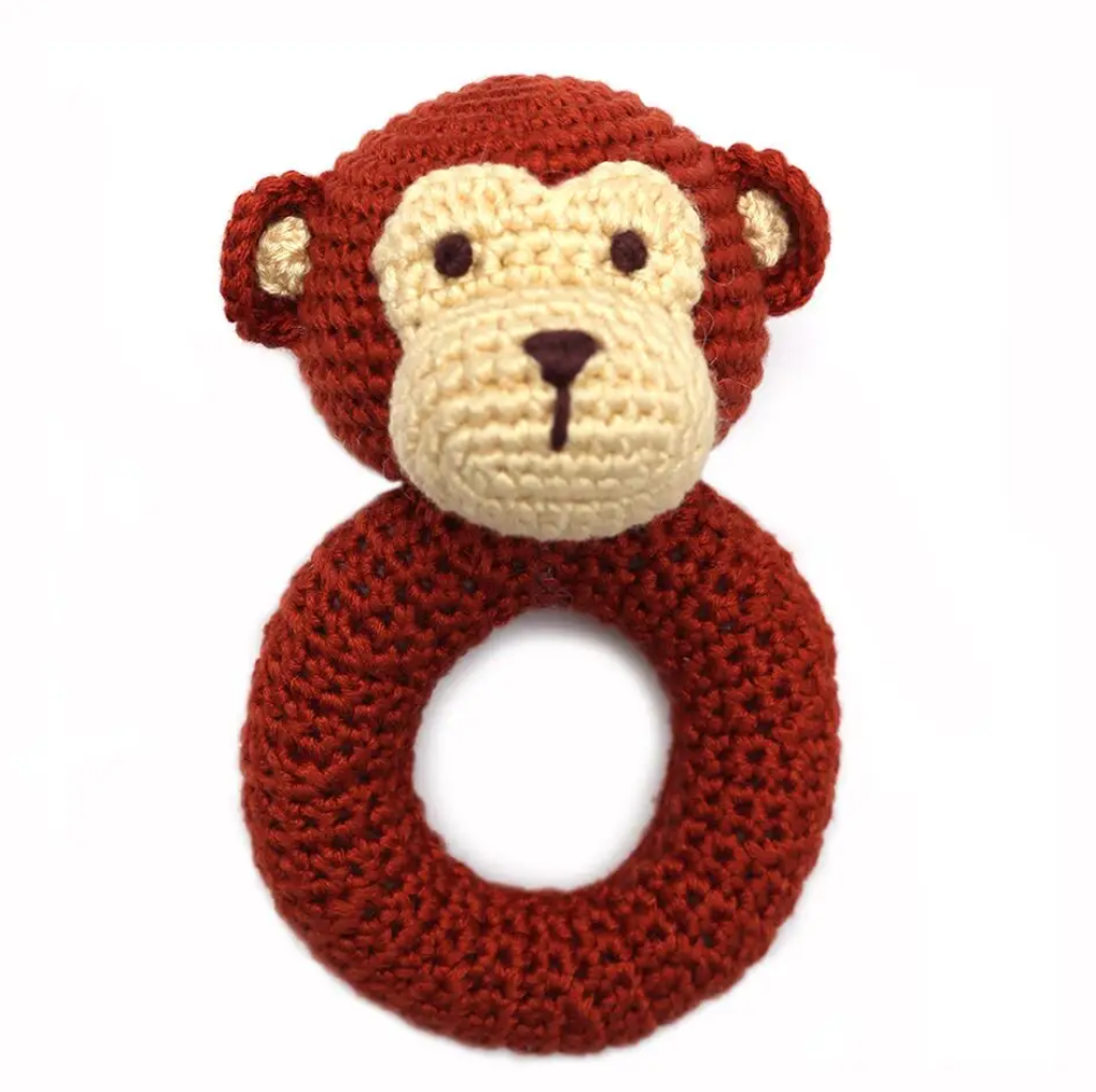 Cheengoo Organic Crochet Rattles - Stay Forever