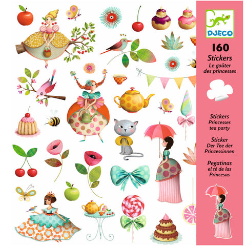 Princess Tea Party Sticker Sheet